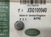 XDG100040 - Bulb Holder  by Land RoverElectrical Part Land Rover Range Rover Freelander 1