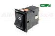 YUF101830 - Hazard switch  for 24v (military) Defender  by AllMakesElectrical Part Land Rover Range Rover Defender