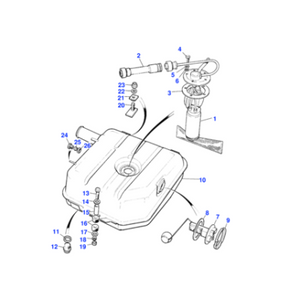 NRC4759 - Retainer fuel tank
