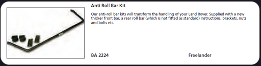BA 2224 - Anti-Roll Bar Kit – Complete Steering or Suspension Part Land Rover Range Rover Freelander 1