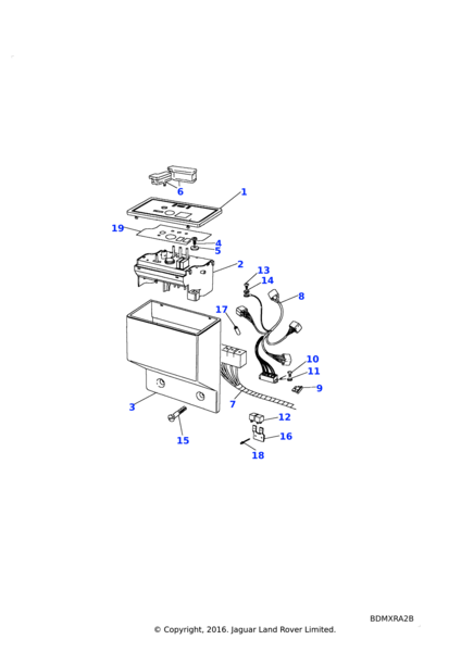 BTR7313LNF Range Rover Housing Cover — Budget Parts