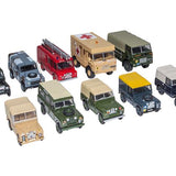 DA1526 - Diecast 1:76 schaalmodellen - Tien militaire configuraties door de jaren heen