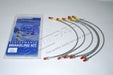 DA240640S - Brake hose kit RRC metric stainless steel broidered GOODRIDGE Brake Part Land Rover Range Rover 