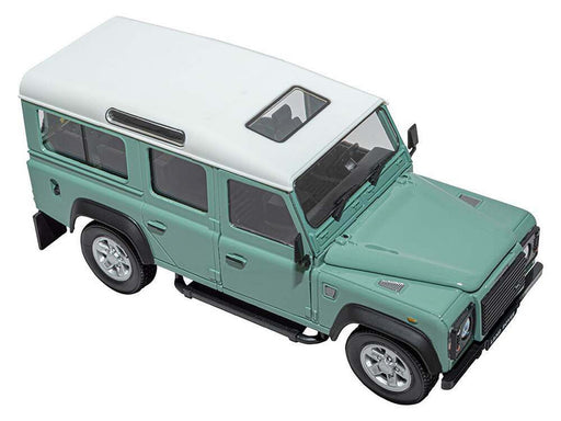 GA3403 - Diecast 1:24 scale model light green Defender  Land Rover Range Rover 