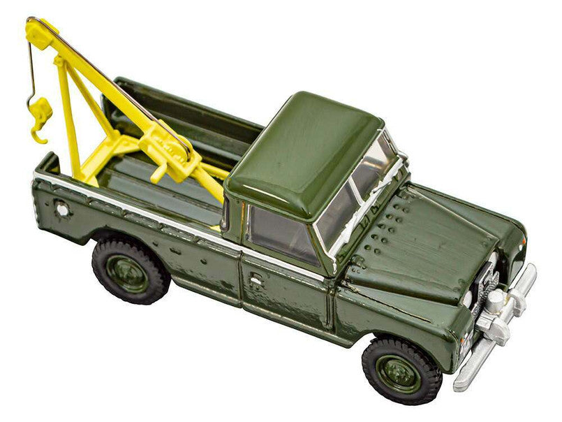 DA3834 - Diecast 1:76 Scale Model – Green Series 2 Tow Truck  Land Rover Range Rover 