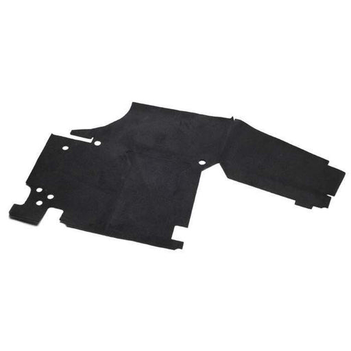 EAD500580PVJLR - Carpet-Centre Floor Heelboard Ebony - RH Black Interior Accessory Land Rover Range Rover Defender