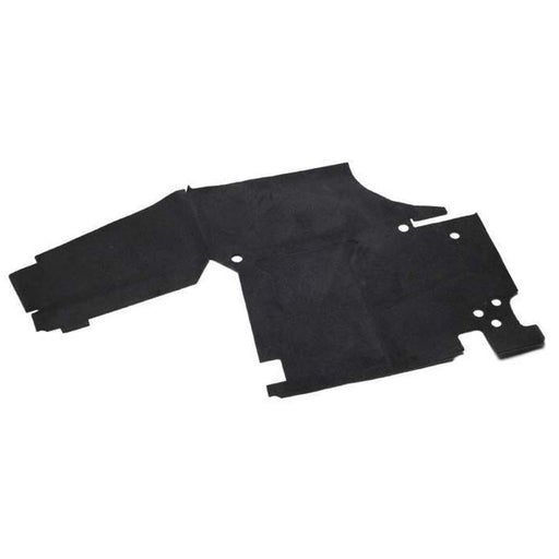 EAD500590PVJLR - Carpet-Centre Floor Heelboard Ebony - LH Black Interior Accessory Land Rover Range Rover Defender