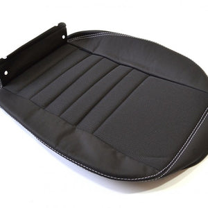 EXT318-XSBR - Outer Seat Base Cover XS 1/2 leather narrow flute