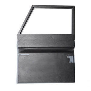 EXT382-9 - S2(A), S3 kit trim doors front L+R, black vinyl, no pockets