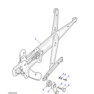 ALR6473 - Window regulator front door LH manual