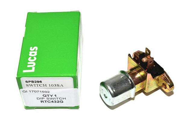 RTC432G Land Rover switch dip -foot- LUCAS — Budget Parts