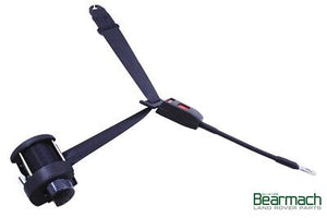 BA 188B - traagheid van de veiligheidsgordel onder een hoek